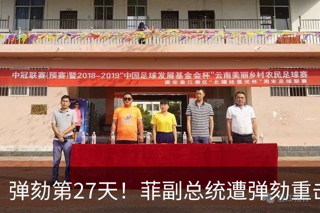 弹劾第27天！菲副总统遭弹劾重击，秘密坐拥18家公司